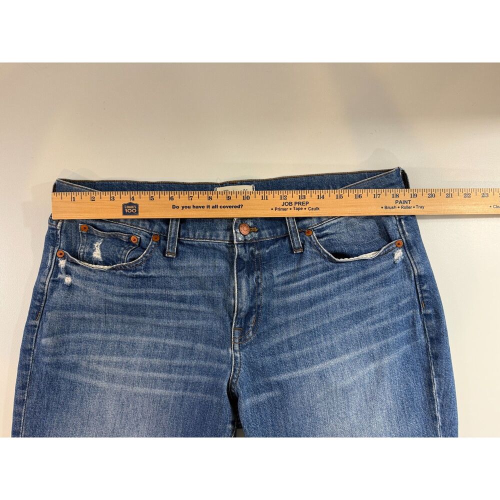 Madewell Women's The Slim Boyjean Boyfriend Fit Jeans Walton Wash Size 32 - Picture 6 of 11